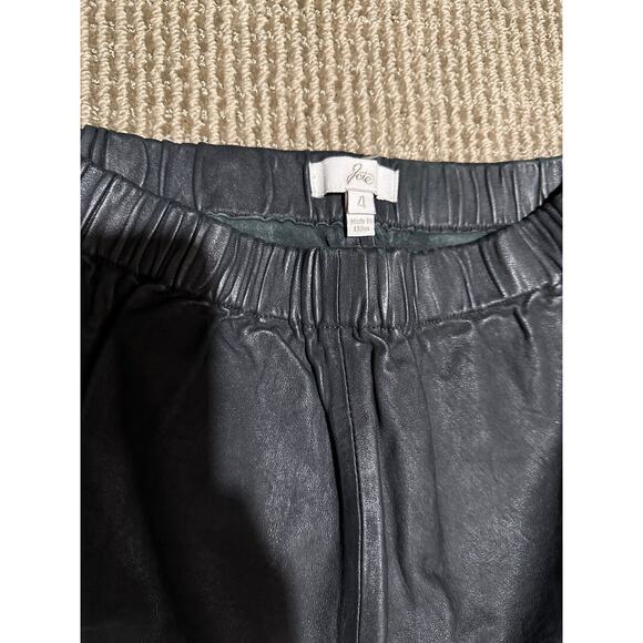 Joie Balck leather skirt  Size 4 NWT - Picture 2 of 3